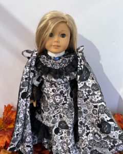 Doll Dress Haunted Mansion Inspired for 18 inch dolls like American Girl