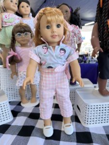 Doll Clothes Elvis Fan Pedal Pushers for 18 inch dolls like American Girl